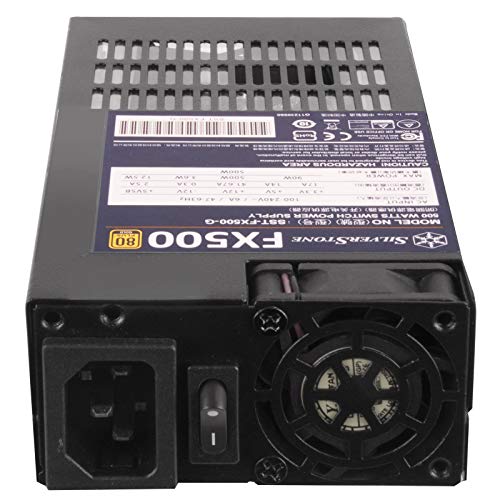 SilverStone Technology FX500-G, 500W Flex ATX 80 Plus Gold Power
