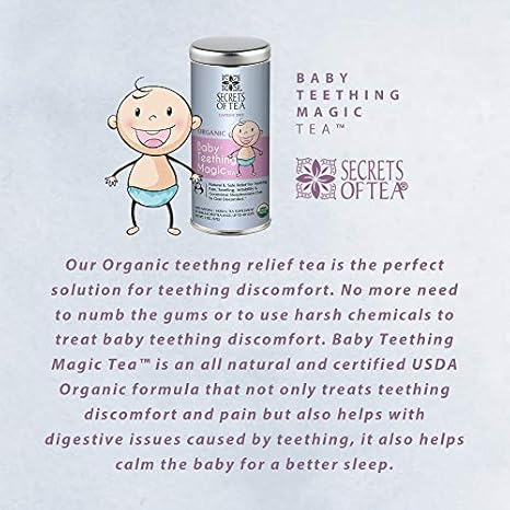 baby teething magic tea