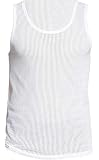 Mens Whte Vests 100% Cotton Artex Mesh Snglets Underwear (lot) All