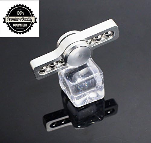 Fidget Spinner, Casety Metal Tri Hand Spinner Ultra Fast Bearings Finger Toy Stress Reducer For ADD ADHD Anxiety Adult Children - Sliver