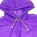 PAXCOO 2 Pcs Reusable Rain Poncho with Hood and Sleeves for Adults