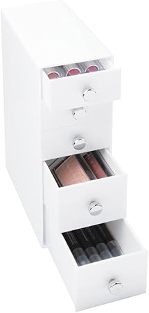 Mdesign Mini Makeup Drawers Stacking Cosmetic Trays Makeup