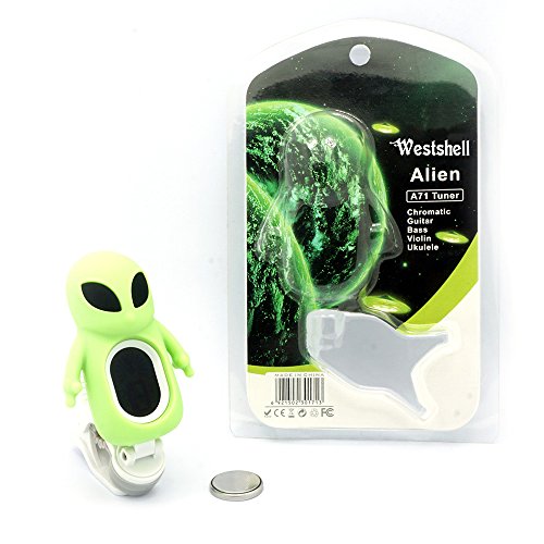 image for S SWIFF SWIFF Electronic Clip-On Guitar Tuner with LCD Display and Uni