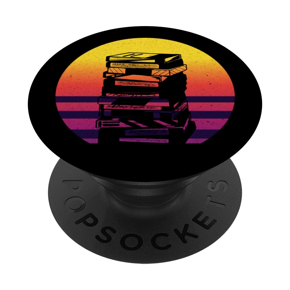 Oldschool Tape Cassette Mixtape Retro Vintage 80s 90s PopSockets Swappable PopGrip