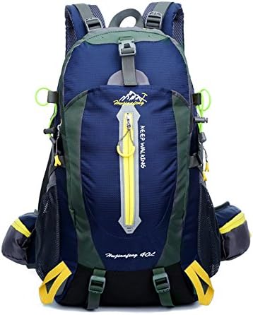 40L Hiking Daypack, Waterproof Backpack Daypack for Men Women Girls, Outdoor Backpack for Camping Fishing Hiking Trekking Traveling by MLTbRich (Navy Blue)
