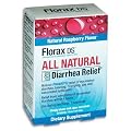 Florax DS Diarrhea Relief Dietary Supplement, Raspberry, 3 Count (Pack of 2)