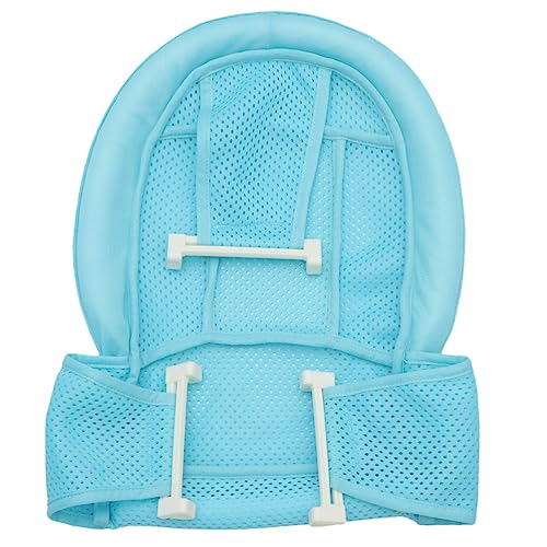 Hohopeti Bath Seat Support Net for Adjustable Mesh with Random Button Waterproof Support for Safe Bathing Suitable for Babies and Toddlers