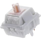 EPOMAKER Gaming Keyboard Switches, 35 PCS, Linear/Tactile Switch, 5-Pin Pre-Lubed Switch, Creamy Switches, Compatible with MX Keycaps for Mechanical Keyboard (Cream Marble, Linear)