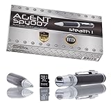 AGENT SPY 007 Stealth Spy Camera Pen Features 1280 x 720 HD Recording - Over 60 Minutes Of Recording Time - Enhanced Audio - 8 BG Memory Card
