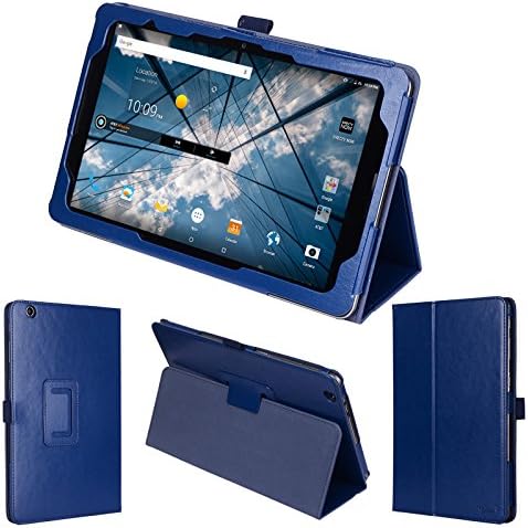 wisers AT&T Primetime 10.0" 10.0-inch Tablet Case/Cover, Dark Blue (Navy)