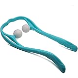 M1212 Shiatsu Neck Massager for Neck and Shoulder with Deep Tissue Trigger Point Manual Self Muscle Massage for Muscle Pain Relief (Simulates Massage Therapist Hands) (Strong Neck Massager)