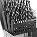 29 Piece Fractional Inch Brad Point Drill Bit Set Ideal for Woodworkers, Contractors, Home or Workshop. Drill Into Wood and Other Non-Metallic Surfaces