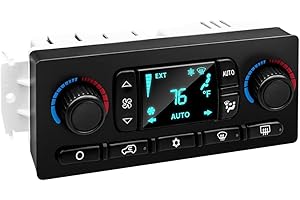 RQG 599-211XD Climate Control Module, Fits 2002-2006 Chevy Silverado Suburban GMC Sierra Yukon Envoy Escalade Rainier Hummer Bravada A/C Heater HVAC Control Panel