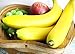 Juvale Set of 6 Individual Fake Fruit Bananas - Artificial Fruit Plastic Bananas for Still Life Paintings, Storefront Decoration, Kitchen Decor, Yellow, 8 x 3.7 x 1.5 Inches