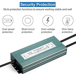 LLTOP LED Driver 400 Watts 110V/120V AC to 12V DC