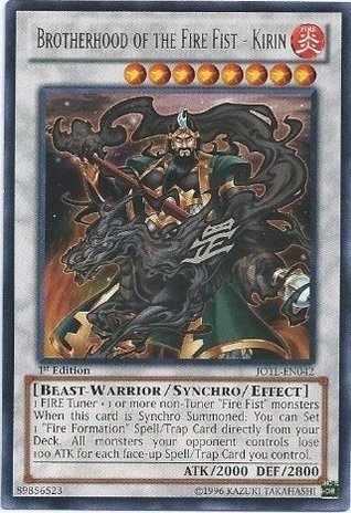 Yu-Gi-Oh! - Brotherhood of the Fire Fist - Kirin (JOTL-EN042) - Judgment of the Light - 1st Edition - Rare