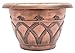Medieval Arch Rustic Country Look Plastic Planter 12X8 Flowerpot for Indoor, Outdoor, Garden, Patio, Office Ornaments, Home Decor, Long Lasting Reusable, Light Weight, Water Resistant (Copper)