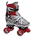 Roller Derby Boy's Trac Star Adjustable Roller Skate, Large