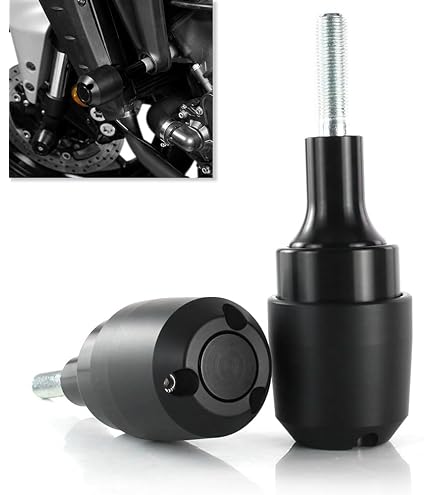 Protections Cadre Moto Honda CB650R 2019-2023 - Sliders Anti-chute Noir - Aluminium CNC 6061 - Montage D'origine