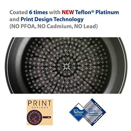 image for TeChef - Blooming Flower Frying Pan, with Teflon Platinum Non-Stick Co