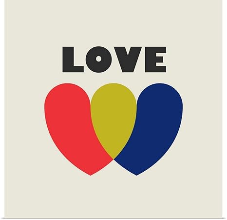 Amazon 巨大キャンバスポスター印刷entitled Novogratz値 Love By The Novogratz 12 X 12 13 12x12 None 街並 オンライン通販