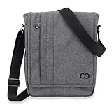 CaseCrown Campus North Messenger Bag (Charcoal Gray) for Microsoft Surface Pro & RT