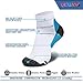 QUXIANG Compression Socks for Women & Men Circulation 3/6/7 Pairs Arch Ankle Support 15-20 mmHg Best for Running Cycling (Multi 01,L/XL)