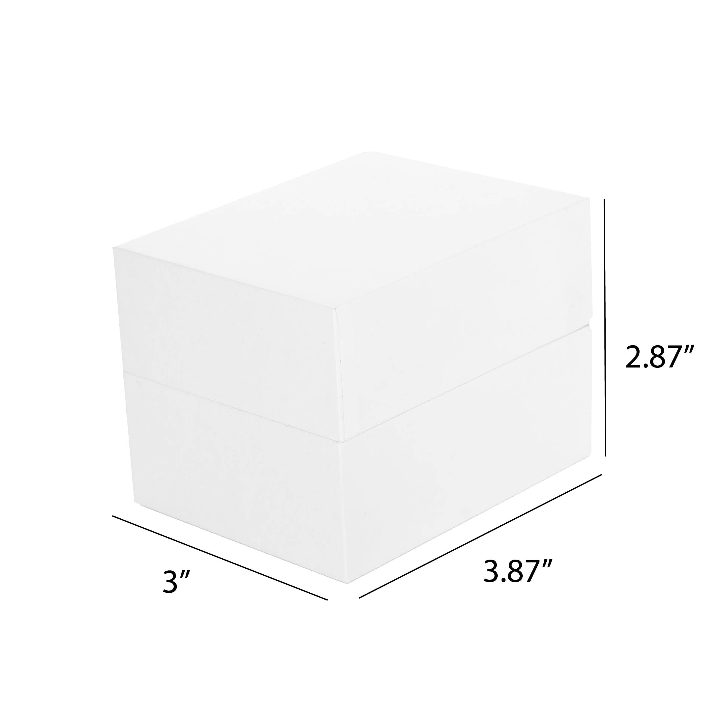 Premium White Watch Gift Box with Pillow – Single Watch case Storage Box PU Wristwatch Display Case Organizer for men and women for Christmas, Birthdays, Anniversary (White)