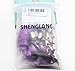 id Badge Holder,Badge Holder Id Card Holders Waterproof Type Clear Plastic Horizontal Name Tag Badge Id Card + Purple Lanyard (50)