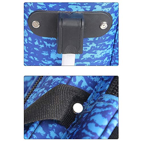 Angeltasche, 2 Stück, tragbar, Rod Bag mit hoher Kapazität, Angelrute, Tackle Bag Aufbewahrungstasche, wasserdicht, mit… – Bild 5