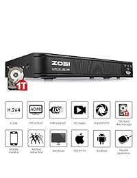 Cámara de seguridad exterior ZOSI 720p