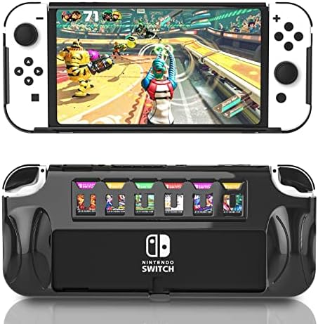 HEATFUN Switch OLED Grip Case, Switch OLED Protective Case with