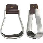 Tough1 Aluminum Stirrups with Rubber Pad