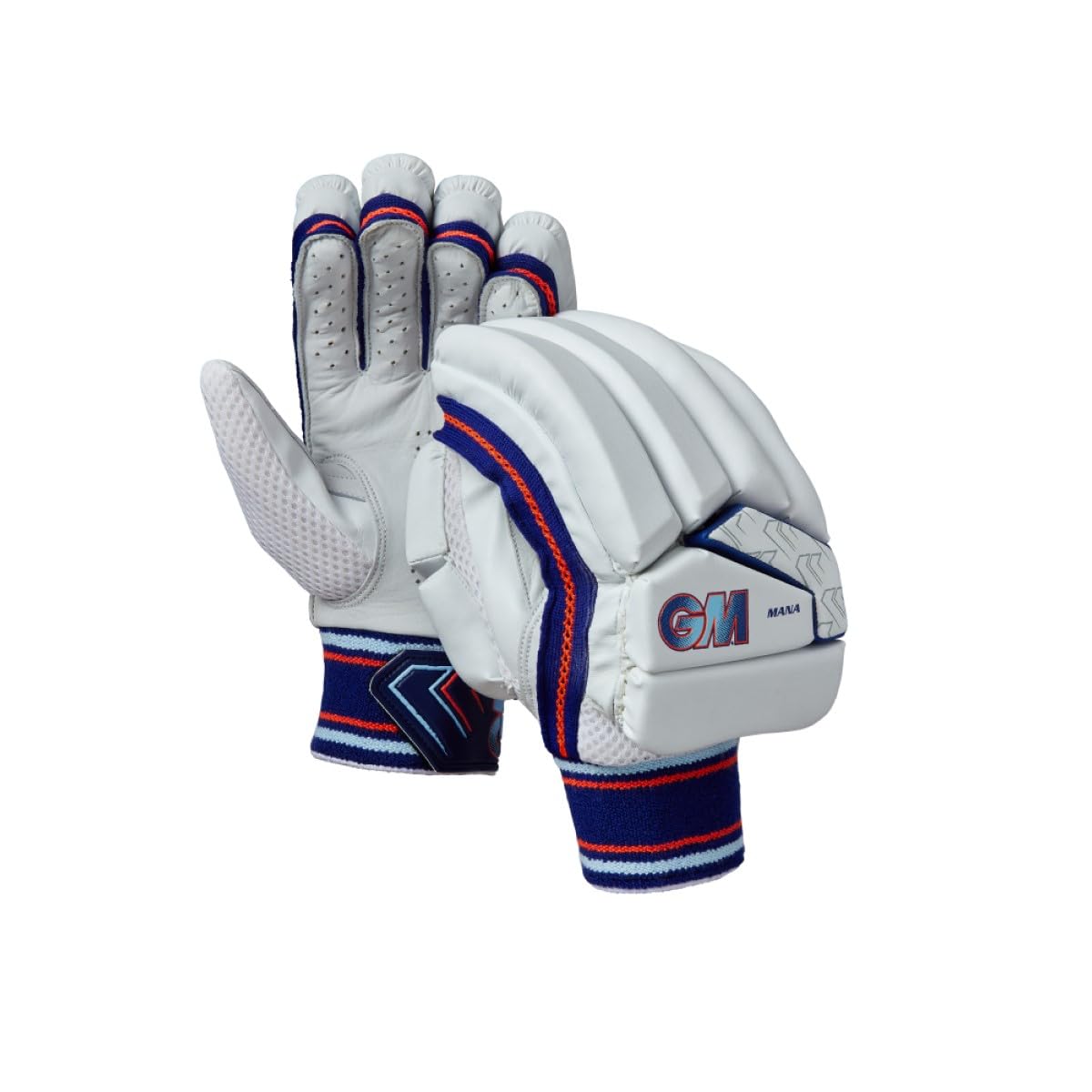 Gunn & Moore GM | Cricket Batting Gloves | Mana | Lightweight Back of Hand Design | Calf Leather Palm | Youths Left Handed | Approx Weight per Pair 470 g