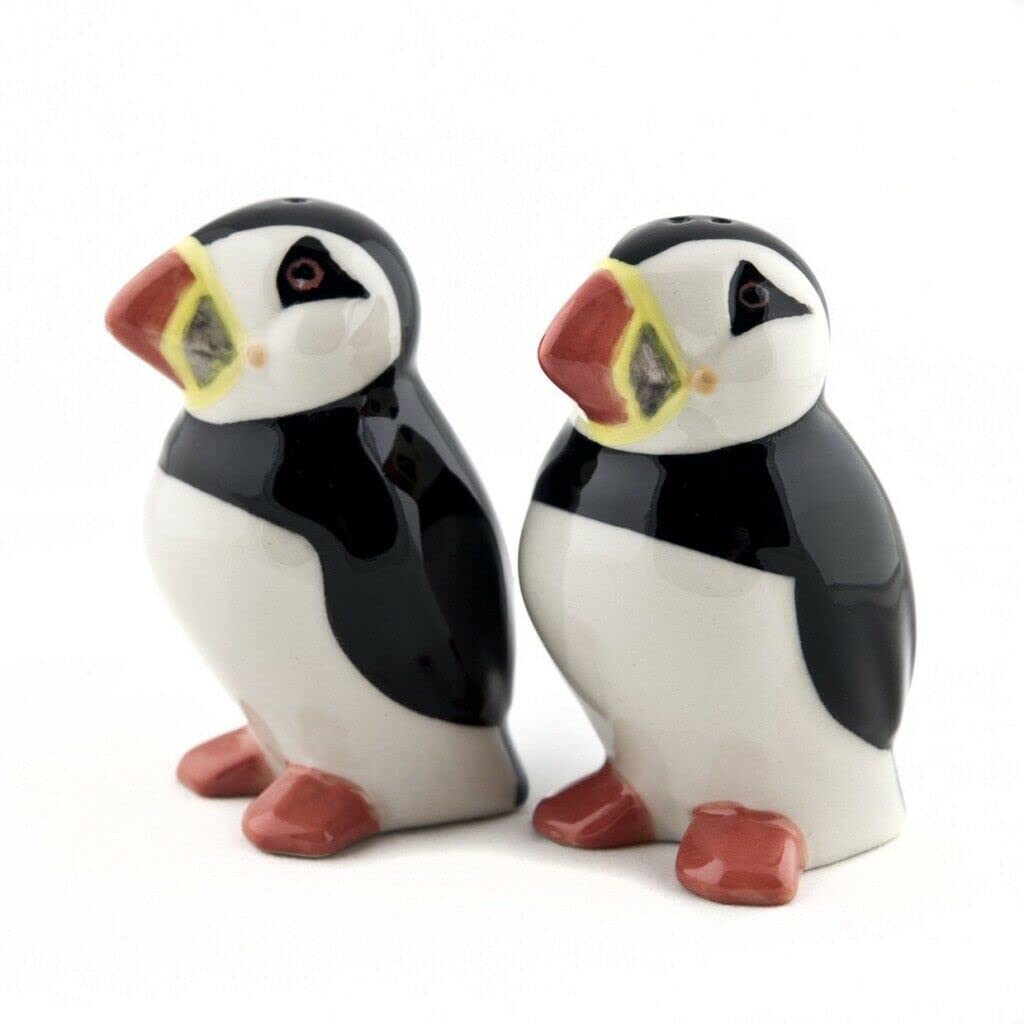 Quail Ceramics - Puffin Salt And Pepper Pots
