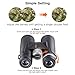 Binoculars 10x42 with BAK4 Prism, Fully Multi-Green Coated Lens, Rotating Eye Mask for Adults, Bird Watching, Concerts, Camping, L Bracket, Phone Adapter, Carry Case Included - MBC02