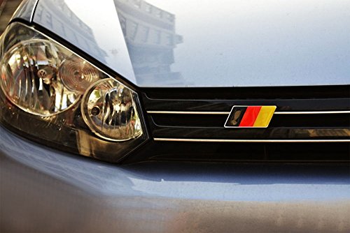 4 iJDMTOY+Germany+Flag+Emblem+Grille