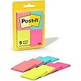 Post-it Mini Notes, 1 3/8 in. x 1 7/8 in., 8 Sticky Notes Pads, 50 Sheets per Pad, Poptimistic Collection, School Supplies and Oﬃce Products, The Original Post-it Note