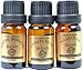 3 Essential Oil Blends Gift Set - ( Anxiety Relief, Uplifting Energizing, Relaxation Blend ) - 100% Natural Pure Undiluted Therapeutic Grade for Aromatherapy, Scents & Diffuser - Depression, Calming