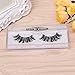 Misright Black Soft 3D Mink False Eyelashes Cross Messy Eye Lashes Extension 1 Pair
