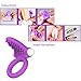 Pumsun Vibrator, Sex Toys For Men, Silicone Men Vibrators Collars Delay Premature Toy (A)