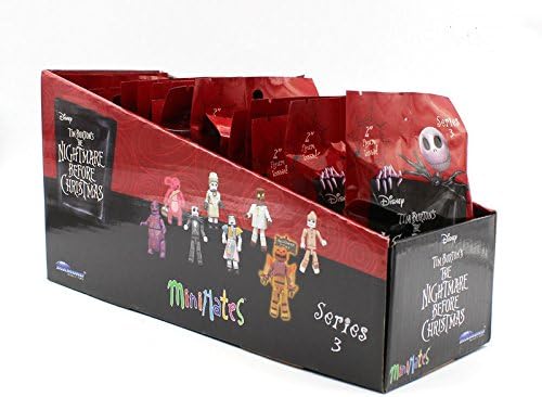 Nightmare Before Christmas Minimates Series 3 Counter Sealed Case of 18