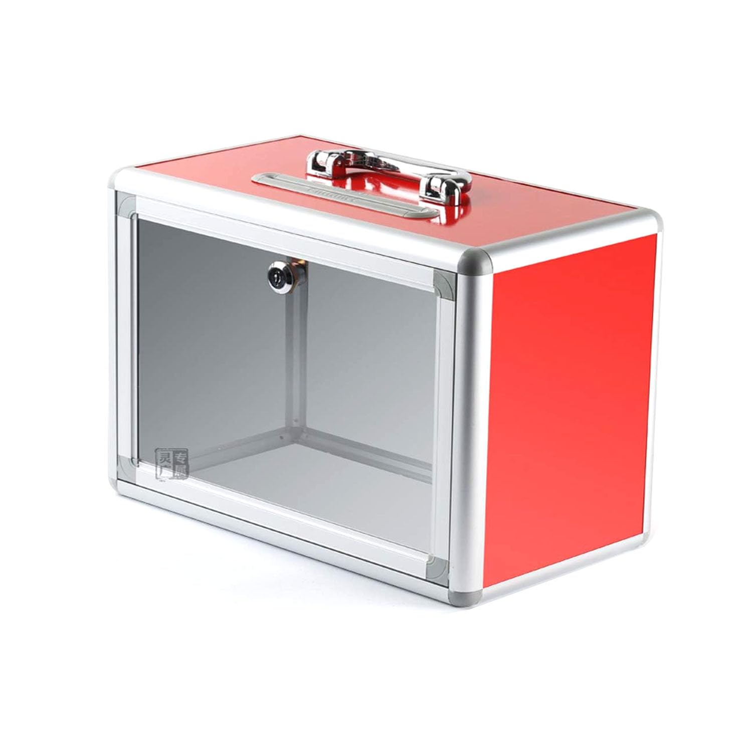Locked ballot box Clear acrylic donation box