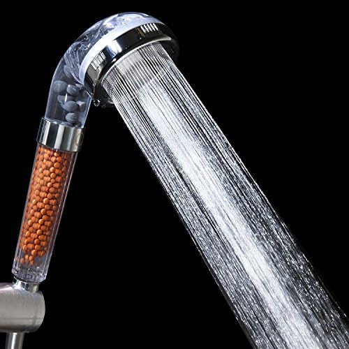 dBass Stainless Shower Head Bathroom SPA Ionic Spray Handheld Showerhead Filtration Shower High Presssure Water Saving For Body Hair Spray Filter