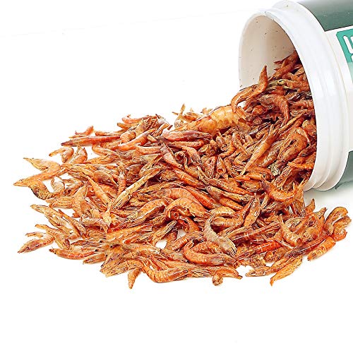 BNYEE Freeze Dried Red Shrimp for Fish and Turtles Food (500 ML