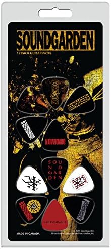 Soundgarden Louder Than Love Badmotorfinger Plectrums Official Guitar Picks