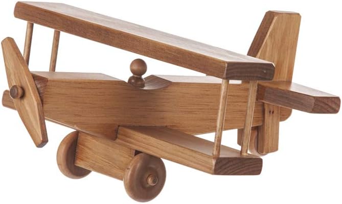 large wooden airplane