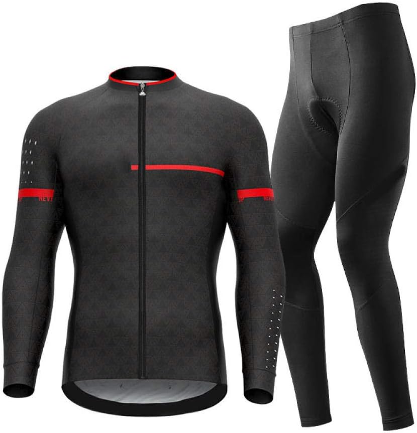 TJMGP Men'S Cycling Suit,Men'S Cycling Suits, LongSleeved Cycling
