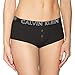 Calvin Klein Women's Ultimate Cotton Boyshort, Black, S