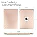 KVAGO iPad Keyboard Case Compatible with iPad 9.7 inch 2018/2017 F8S Hard Shell Case with 7 Colors Back-lit Wireless Keyboard for iPad 6th Gen,5th Gen -Gold